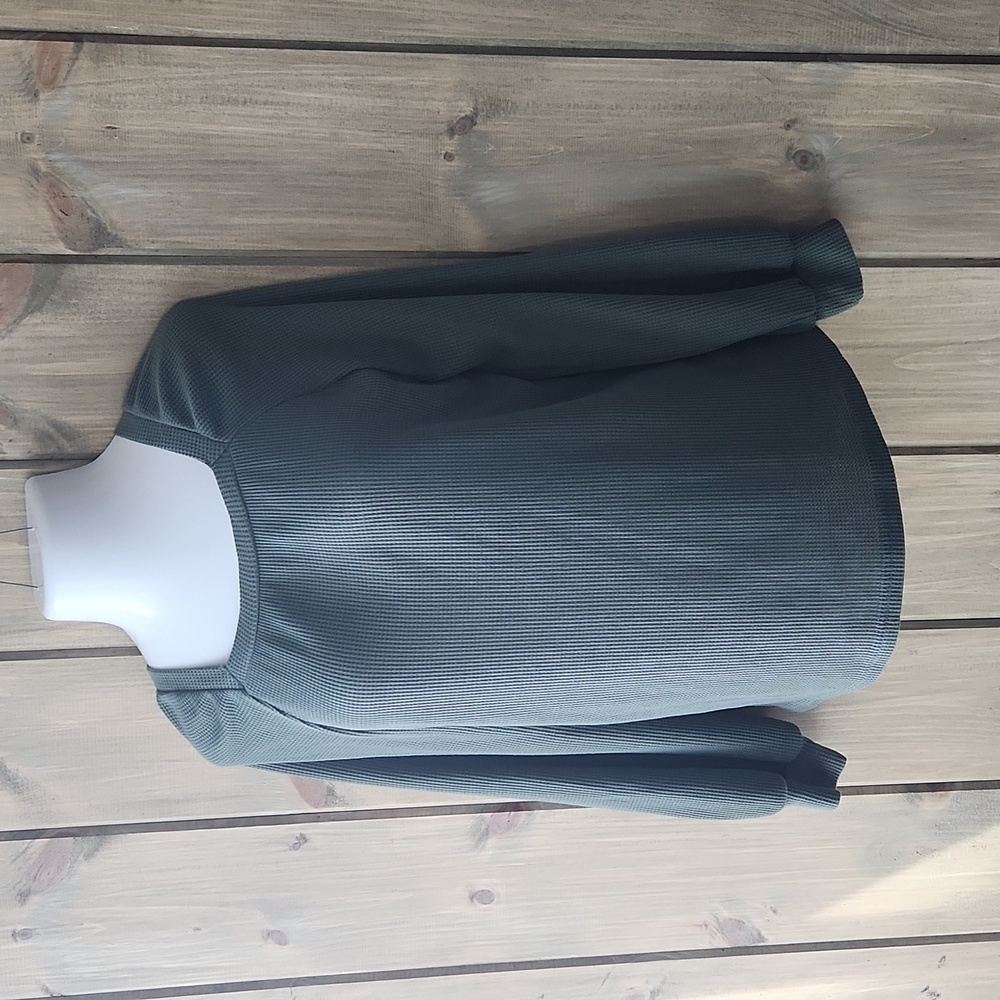 One Eleven North Square Neck Tunic Army Green Size Medium